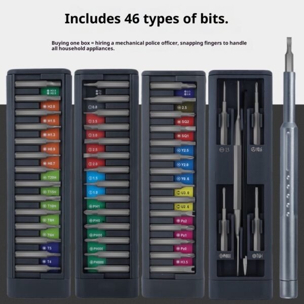 49-in-1 Precision Magnetic Screwdriver Set