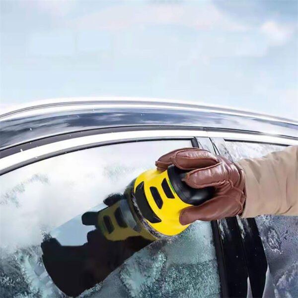 Cordless Electric Snow Scraper – Rechargeable Ice Remover for Cars & Windows