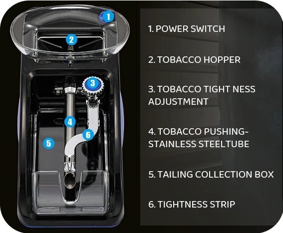 Untitled Mini Electric Cigarette Filling Machine