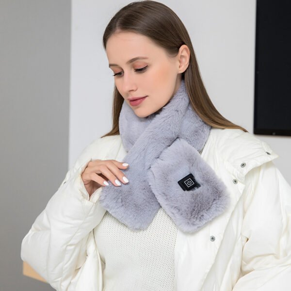 da4bdaad-0ebc-4bee-ab3e-a951afe847d7.jpg Smart Heated Scarf – USB-Powered Neck Wrap with 3-Level Temperature Control