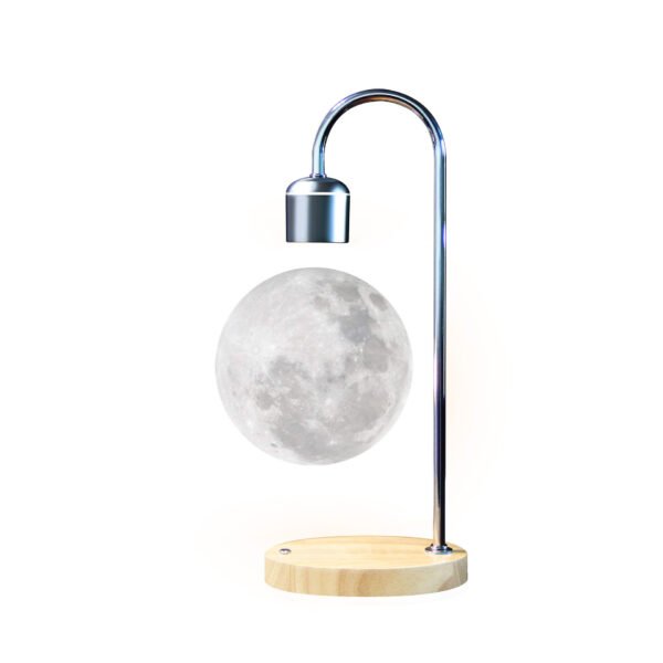 Magnetic Levitation Moon Lamp – Floating Night Light with LED Glow