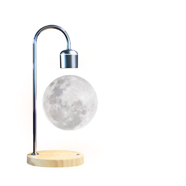 Magnetic Levitation Moon Lamp – Floating Night Light with LED Glow