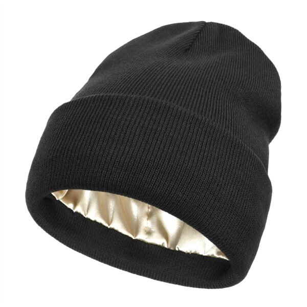 1f1b4cdd-ada6-4cd7-826a-11ce7afff6e3.jpg Satin Lined Knitted Beanie – Warm Hair-Protecting Hat in Multiple Colors
