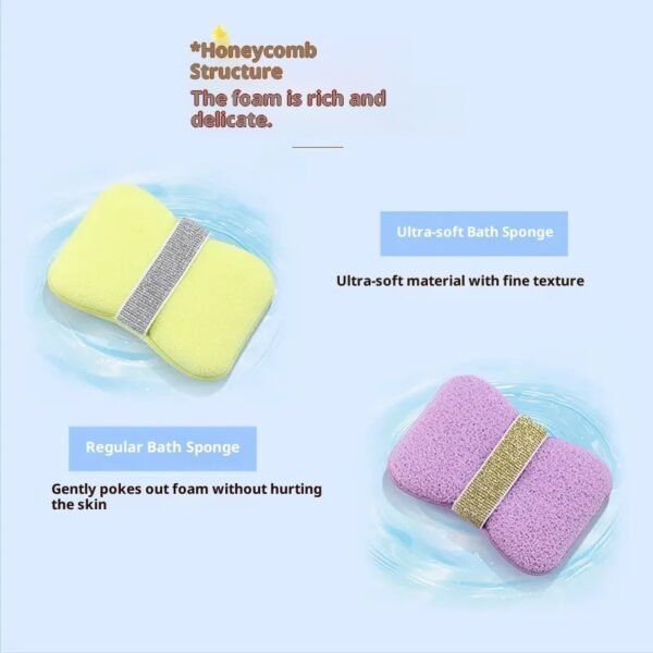 6e944463-d005-4925-8a50-59e70a050bb5_trans.jpeg Foaming Bath Sponge – Soap Bag for Rich Lather & Gentle Exfoliation