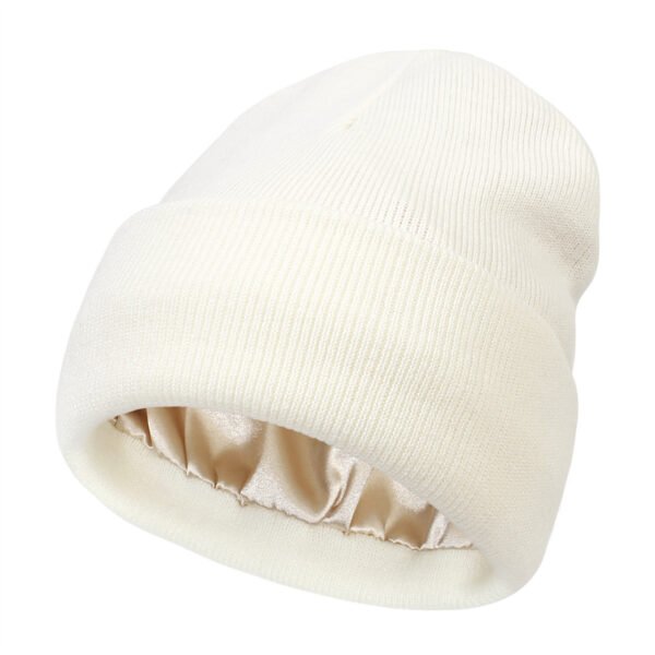 97297e69-fd56-4f50-9d90-c099e9f96af7.jpg Satin Lined Knitted Beanie – Warm Hair-Protecting Hat in Multiple Colors