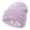 a72551a0-959f-4027-a22e-922ce01d9150.jpg Satin Lined Knitted Beanie – Warm Hair-Protecting Hat in Multiple Colors
