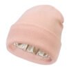 bf7c804c-4b5d-48e2-85b7-6e4308687977.jpg Satin Lined Knitted Beanie – Warm Hair-Protecting Hat in Multiple Colors