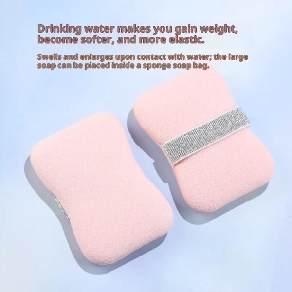 d76bc0be-98e7-4d49-b08d-3dffb5775921_trans.jpeg Foaming Bath Sponge – Soap Bag for Rich Lather & Gentle Exfoliation